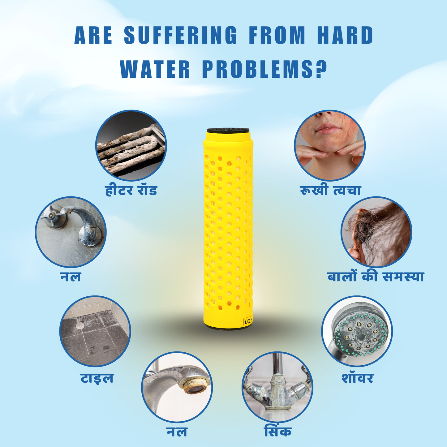 Aqua Shield+ Hard Water Softener Filter